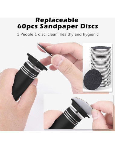 Removedor de Callos Eléctrico I.B.N FCR-2 1200RPM Ajustable