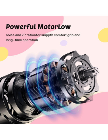 Removedor de Callos Eléctrico Dongguan FR10, 9 Velocidades, Carga Tipo-C