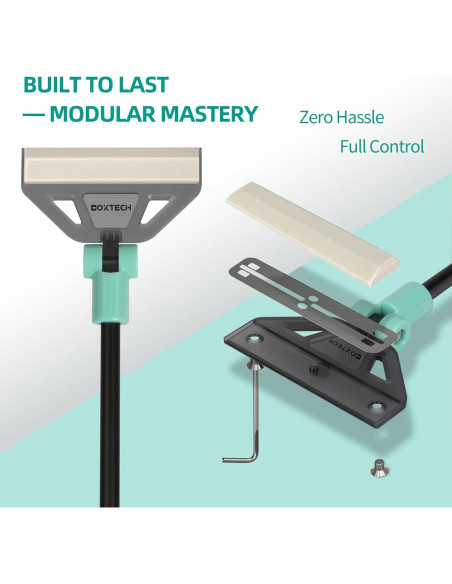 Raspador de Algas UPETTOOLS para Acuarios 50 cm con 5 Cuchillas