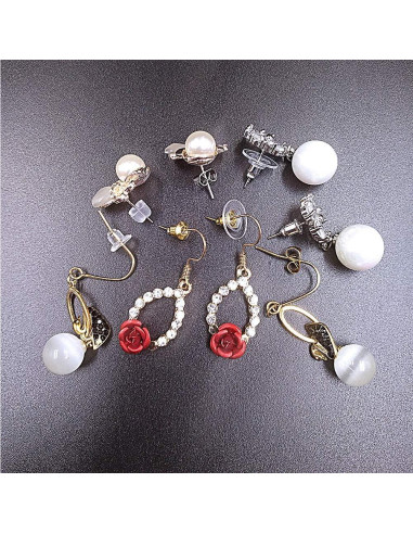 Kit de Respaldos de Aretes Vivixin 1080pcs Multicolor