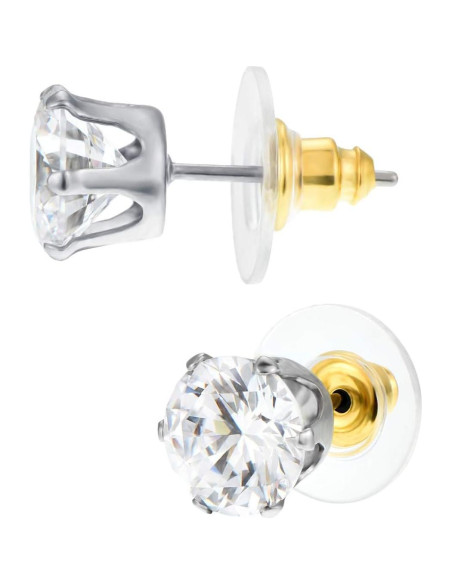 200 Piezas Respaldo de Pendientes Oro Outus - Goma