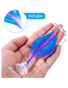 Hamaca de Silicona para Peces Betta WILLBOND - 2 Piezas, Sin BPA 2