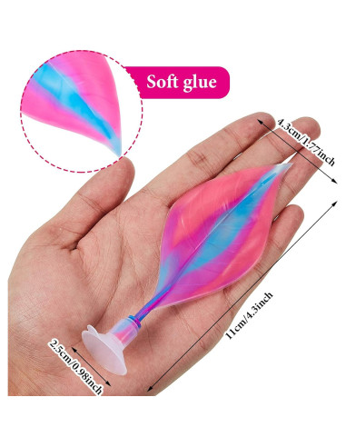 Hamaca de Silicona para Peces Betta WILLBOND - 2 Piezas, Sin BPA