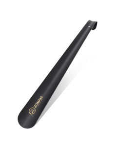 Cuerno de Zapato ZOMAKE Mango Largo 41.91 cm Metal Negro