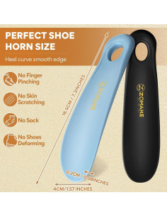 Cuerno de Plástico para Zapatos ZOMAKE - Ayudante Unisex 2