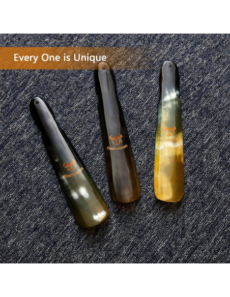 Cuerno de zapato Tibetanhorn natural 22.1-23.9 cm para hombres