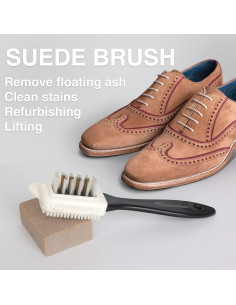Kit de Limpieza de Zapatos Maximilian - Cepillo 4 en 1 para Cuero 2