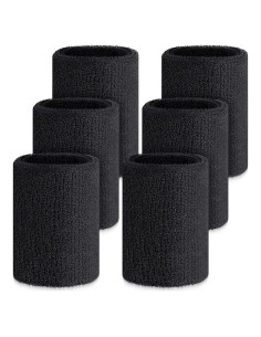 Muñequera de Sudor Wettarn 10 cm Algodón Unisex 3 Pcs