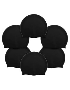 Gorros de Natación Silicona Syhood 6 Piezas Unisex Adulto