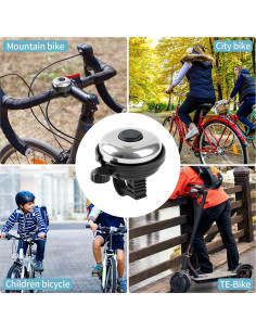 Campana de Bicicleta Clásica Xthuge de Aluminio - Sonido Fuerte 2