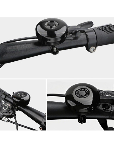 Timbres de Bicicleta Metálicos POSIKO - Paquete de 2 Sonido Fuerte