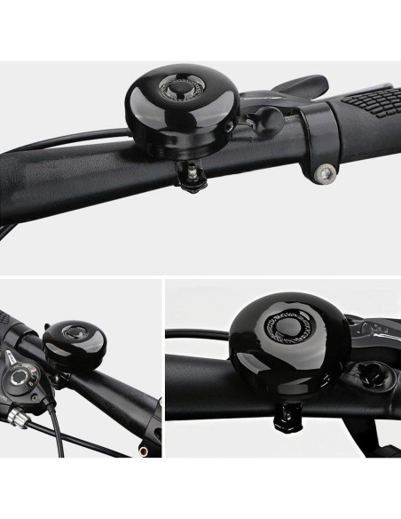 Timbres de Bicicleta Metálicos POSIKO - Paquete de 2 Sonido Fuerte