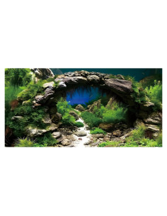 Fondo de Acuario Vinilo AWERT 120x45 cm Realista