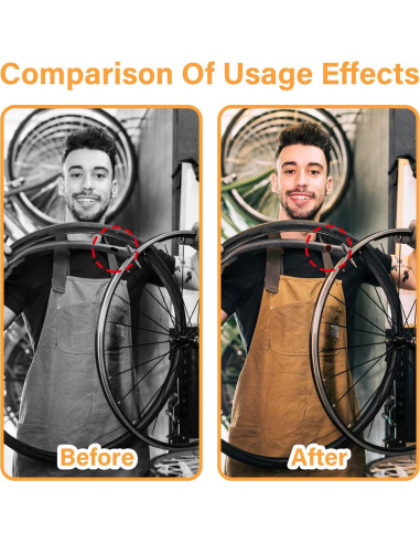 Giantree 96 Piezas Parche de Neumático de Bicicleta Goma