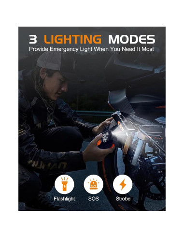 Mini Bomba de Bicicleta ZUZEE 150 PSI Portátil con Manómetro