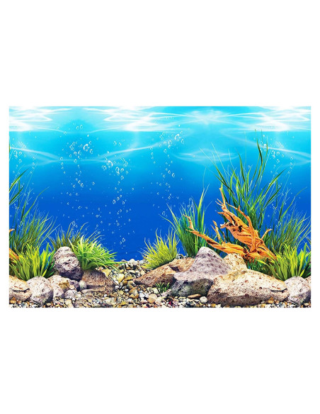 Fondo Marino Amalong para Acuario 63.5x38.1 cm Decorativo Fondo Marino Amalong para Acuario 63.5x38.1 cm Decorativo