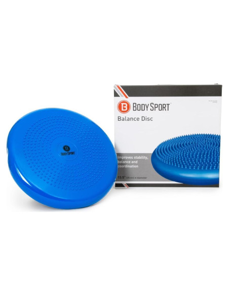 Disco de Equilibrio BodySport Azul 34.29 cm Antideslizante
