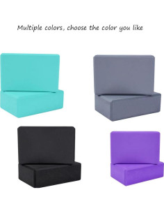 Bloques de Yoga Labauxite 2 Pack Espuma EVA Antideslizantes 2