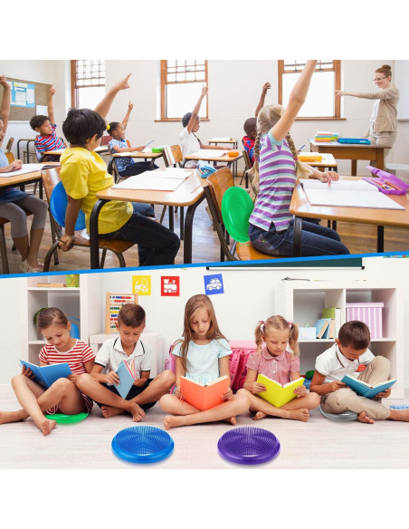 Almohadilla de Equilibrio Inflable Jerify 4 Pcs 34 cm PVC