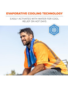 Toalla Enfriadora Ergodyne Chill-Its 6604 PVA Microfibra 88.9x20.3cm 2