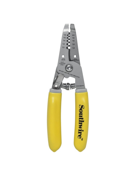 Desforrador de Cables Southwire S1018STR Acero Inoxidable 10-18 AWG Desforrador de Cables Southwire S1018STR Acero Inoxidable 10-18 AWG