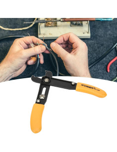 Pelacables Ajustable Hyuduo 0.5-4.0mm Ergonómico Amarillo 2