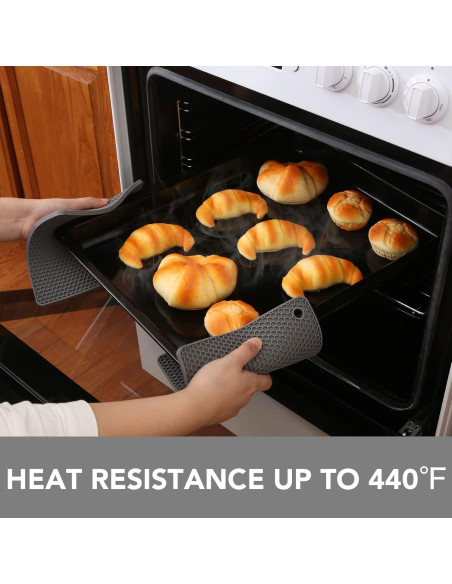 Trivets de Silicona Joyhalo para Platos Calientes - 4 Piezas