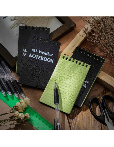 Cuadernos Impermeables Chinco 20 Pcs 3x5" para Todo Clima