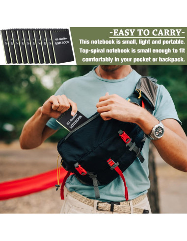 Cuadernos Impermeables Chinco 20 Pcs 3x5" para Todo Clima