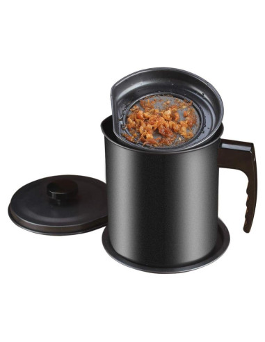 Contenedor de Grasa de Tocino Ourokhome 1.3L con Colador Fino