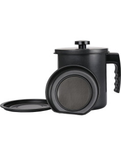 Contenedor de Grasa de Tocino Ourokhome 1.3L con Colador Fino 2