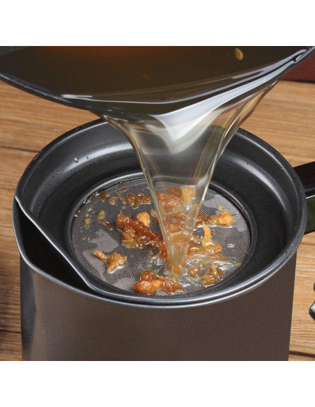 Contenedor de Grasa de Tocino Ourokhome 1.3L con Colador Fino