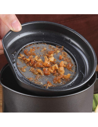 Contenedor de Grasa de Tocino Ourokhome 1.3L con Colador Fino