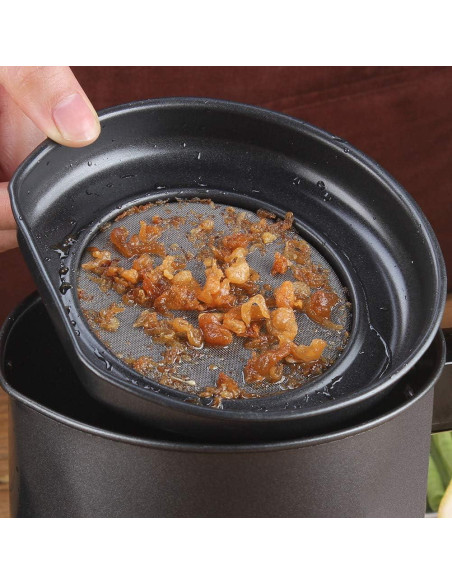 Contenedor de Grasa de Tocino Ourokhome 1.3L con Colador Fino
