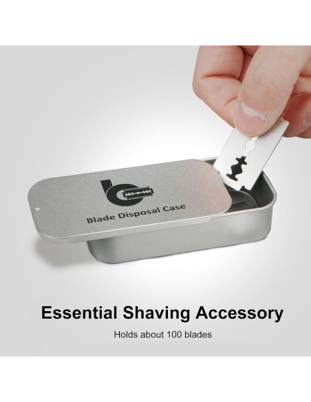 Cuchillas de Afeitar de Seguridad BULIMICA 30 Unidades Acero Inoxidable