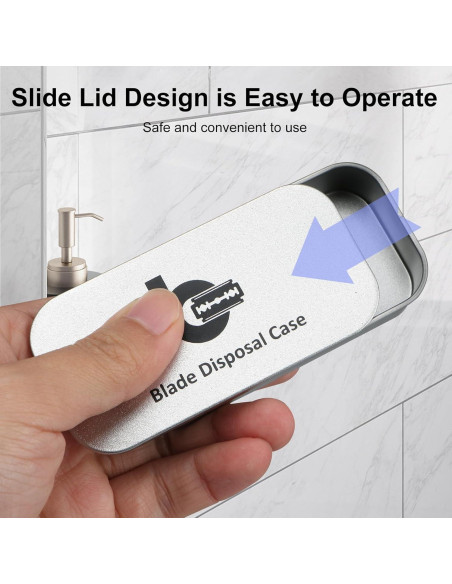 Cuchillas de Afeitar de Seguridad BULIMICA 30 Unidades Acero Inoxidable