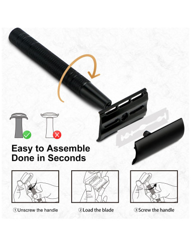 Cuchillas de Afeitar de Seguridad BULIMICA 30 Unidades Acero Inoxidable