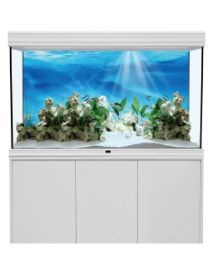 Fondo de Acuario Temático Submarino AWERT 90x45 cm Coral 2