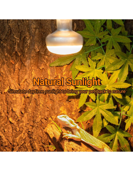 Lámpara de Calor 100W REPTI ZOO para Reptiles y Pollos