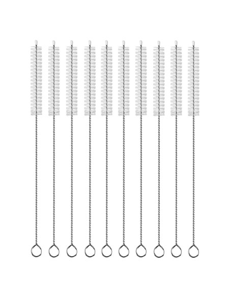 Juego de 10 Cepillos Limpiadores de Pajitas BEUICIRY 30.48 cm