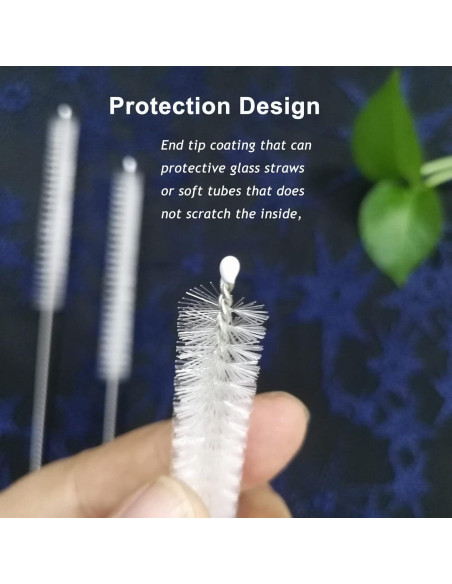 Juego de 10 Cepillos Limpiadores de Pajitas BEUICIRY 30.48 cm