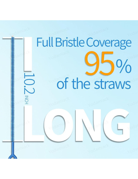 Cepillo Limpiador de Popotes Yodamiack - 32 cm, 4 Tamaños
