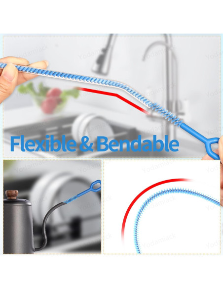 Cepillo Limpiador de Popotes Yodamiack - 32 cm, 4 Tamaños