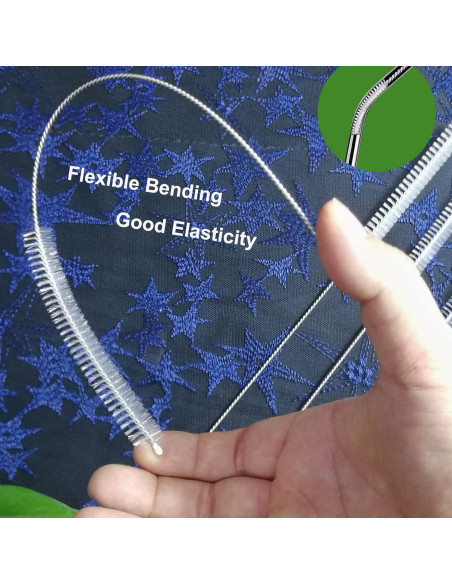 Juego de 10 Cepillos Limpiadores de Pajitas BEUICIRY 30.48 cm