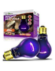 Lámpara de Calor Nocturna REPTI ZOO 100W E26/E27 para Reptiles