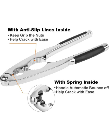 Cascanueces Anwenk con Mango Antideslizante para Nueces