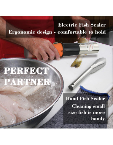 Escalador de Pescado Eléctrico Inalámbrico ROEDEER 12V