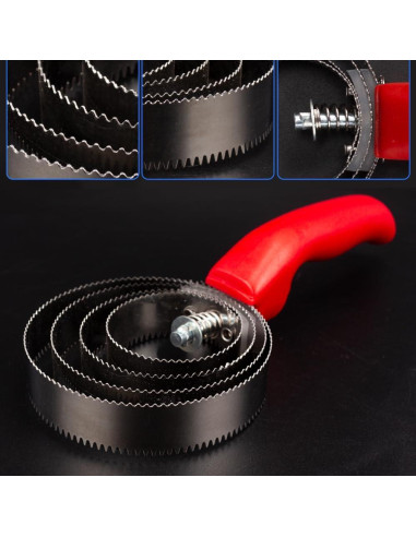 Cepillo Removedor de Escamas de Pescado Acero Inoxidable 2 Pzas