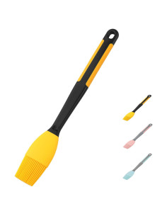 Brocha de Silicona Tuyotue 34.54cm Amarillo Resistente al Calor