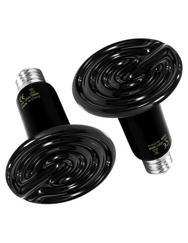 Lámpara de Calor Cerámica HealSmart 100W Paquete de 2